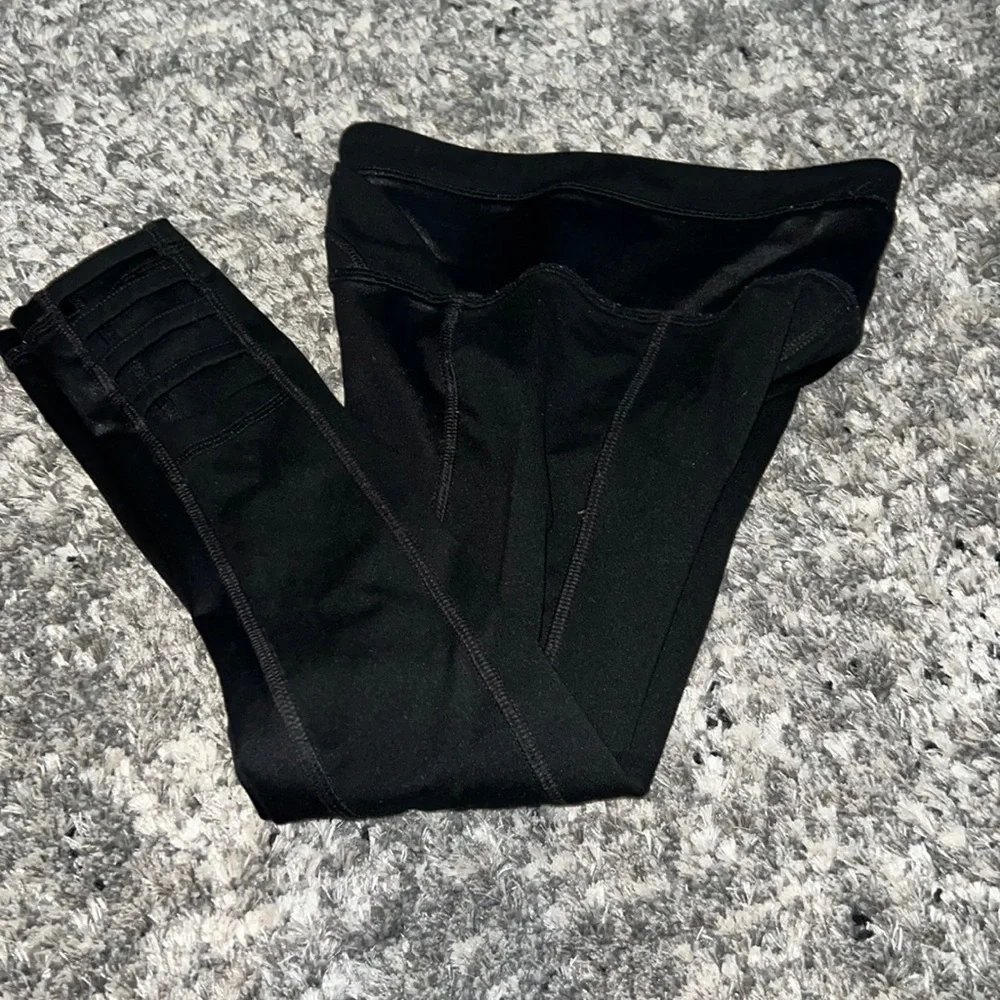 Justice Black Leggings